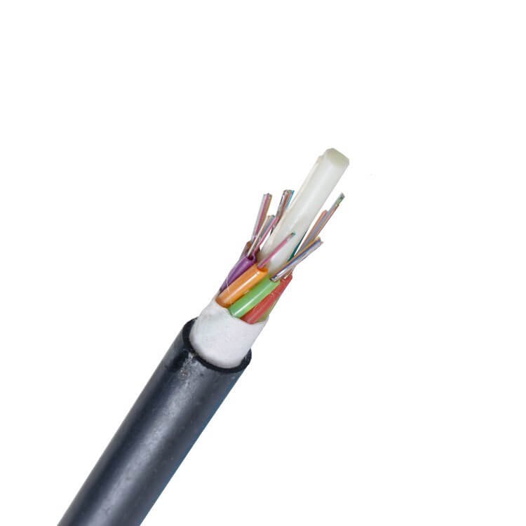 cable de conducto de fibra óptica no blindado de varios tubos