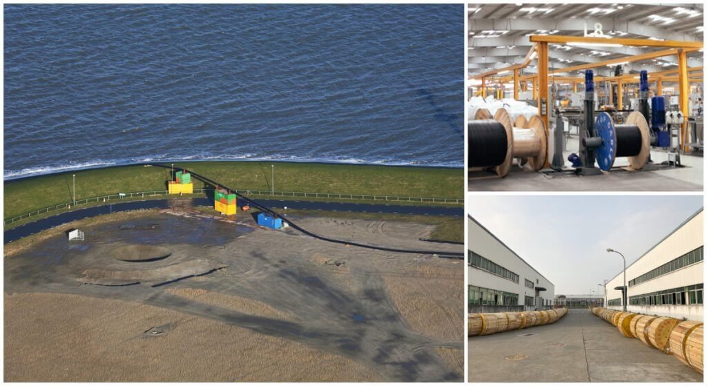 Undersea Fiber Optic Cable Steel Wire Armored Double Sheath Cable