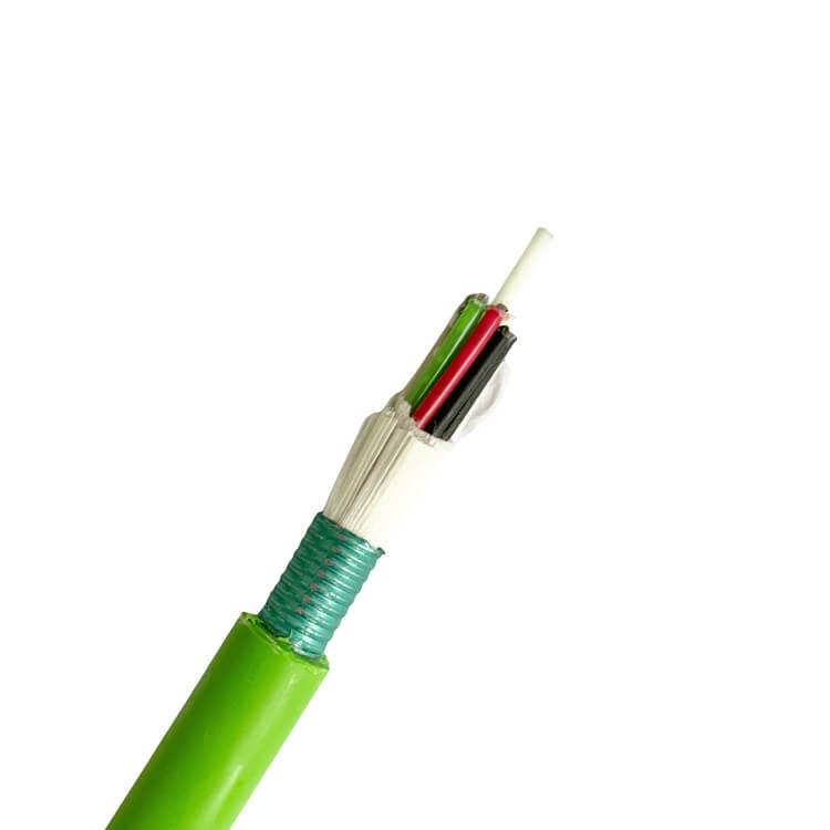 cable de fibra de 48 núcleos cable de fibra óptica blindado cst