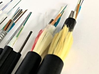 All types of fiber optic cable in bulk