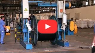 Vídeo de fabricação de cabos de fibra HOC