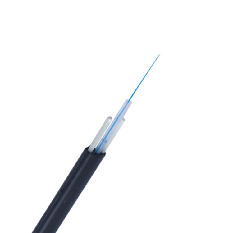 aerial fiber optic cable self-supporting flat aerial fiber cable