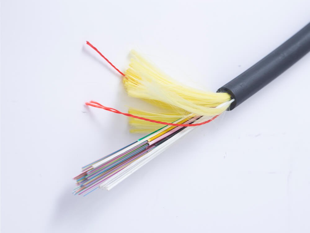 aramid yarn fiber optic cable